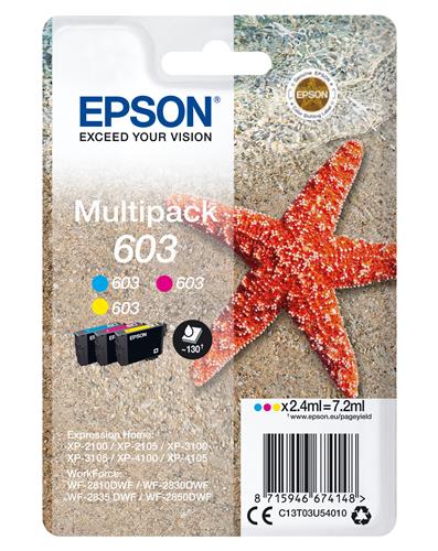 Epson C13T03U54010 cartuccia d'inchiostro 1 pz Originale Resa standard Ciano, Magenta, Giallo