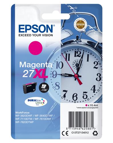 Epson Alarm clock C13T27134012 cartuccia d'inchiostro 1 pz Originale Resa elevata (XL)