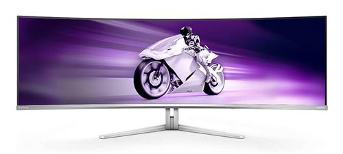 Philips Evnia 8000 49M2C8900L/00 Monitor PC 124,2 cm (48.9) 5120 x 1440 Pixel Dual QHD QD-OLED Bianco