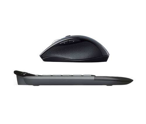 Logitech MK710 Performance tastiera Mouse incluso Casa RF Wireless QWERTY US International Nero