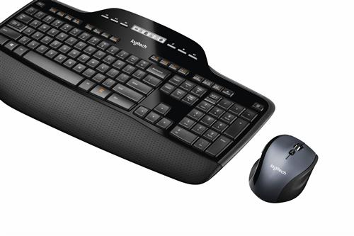 Logitech MK710 Performance tastiera Mouse incluso Casa RF Wireless QWERTY US International Nero