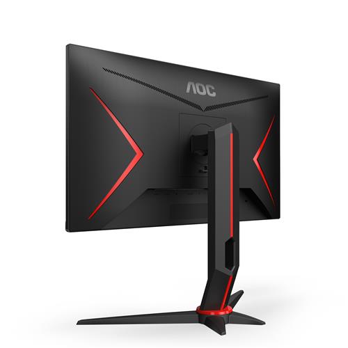 AOC G2 24G2ZU/BK LED display 60,5 cm (23.8) 1920 x 1080 Pixel Full HD Nero, Rosso