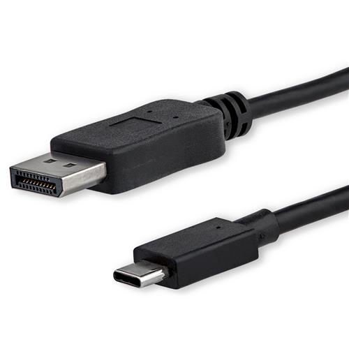 StarTech.com CDP2DPMM1MB cavo e adattatore video USB tipo-C Nero