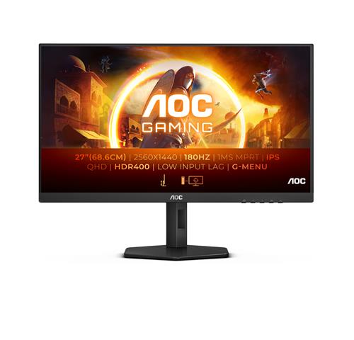 AOC Q27G4X LED display 68,6 cm (27) 2560 x 1440 Pixel Quad HD LCD Nero
