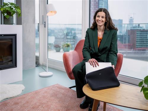 Trust 21251 borsa per laptop 33,8 cm (13.3) Custodia a tasca Nero