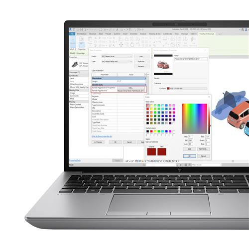 HP ZBook Fury 16 G11 Intel® Core™ i7 i7-14700HX Workstation mobile 40,6 cm (16