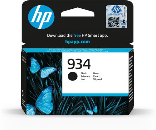 HP 934 Black Original Ink Cartridge cartuccia d'inchiostro 1 pz Resa standard