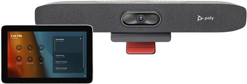 POLY Studio Small Room Kit for MS Teams: Studio R30 USB Video Bar with GC8 (ABB) sistema di conferenza