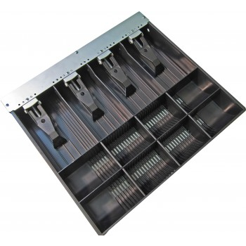 APG Cash Drawer VPK-15B-5-BX vassoio per cassa Nero