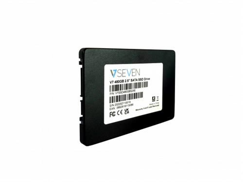 V7 V7SSD480GBS25E drives allo stato solido 480 GB 2.5 Serial ATA III 3D TLC