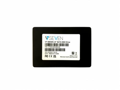 V7 V7SSD480GBS25E drives allo stato solido 480 GB 2.5 Serial ATA III 3D TLC