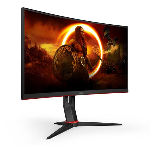 AOC G2 C27G2ZU/BK Monitor PC 68,6 cm (27) 1920 x 1080 Pixel Full HD LED Nero, Rosso