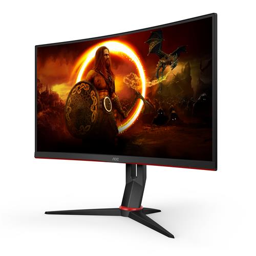 AOC G2 C27G2ZU/BK Monitor PC 68,6 cm (27) 1920 x 1080 Pixel Full HD LED Nero, Rosso