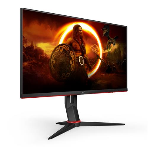 AOC Q27G2S/EU Monitor PC 68,6 cm (27) 2560 x 1440 Pixel Quad HD LED Nero, Rosso