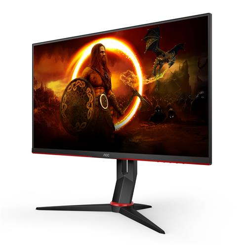 AOC Q27G2S/EU Monitor PC 68,6 cm (27) 2560 x 1440 Pixel Quad HD LED Nero, Rosso