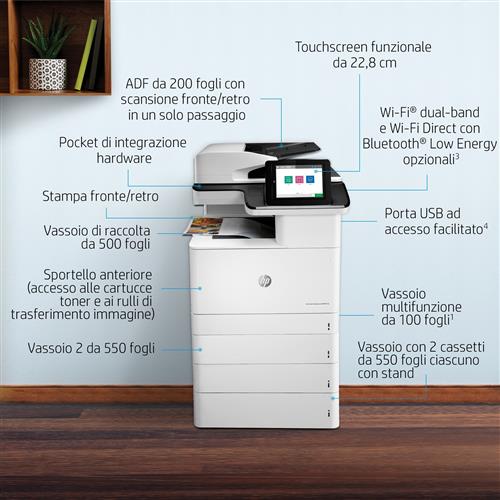 HP Color LaserJet Enterprise MFP M776dn Laser A3 1200 x 1200 DPI 46 ppm