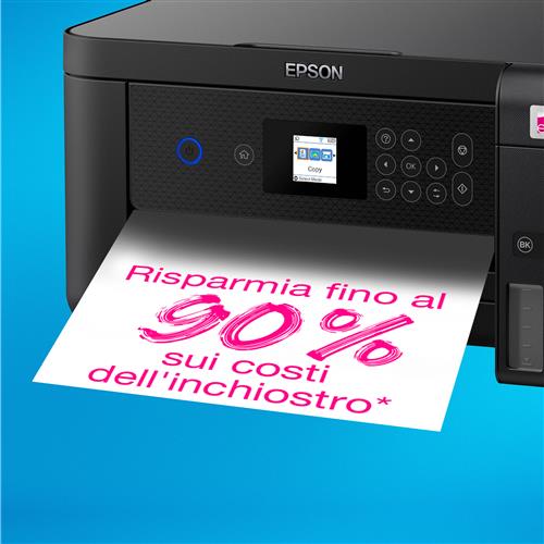 Epson EcoTank ET-2850 Ad inchiostro 5760 x 1440 DPI 33 ppm