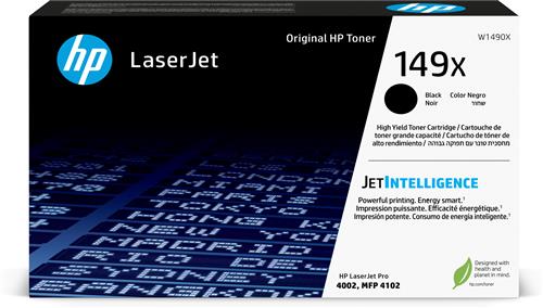 HP 149X High Yield Black Original LaserJet Toner Cartridge cartuccia toner 1 pz