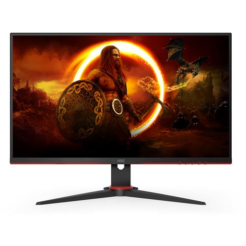 AOC G2 27G2SPAE/BK LED display 68,6 cm (27) 1920 x 1080 Pixel Full HD Nero, Rosso