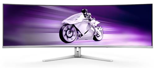 Philips Evnia 8000 49M2C8900/00 Monitor PC 124,2 cm (48.9) 5120 x 1440 Pixel Dual QHD QD-OLED Bianco