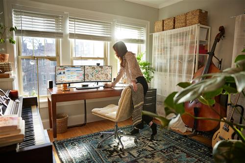 HP P24v G5 FHD Monitor Monitor PC 60,5 cm (23.8) 1920 x 1080 Pixel Full HD LCD Nero