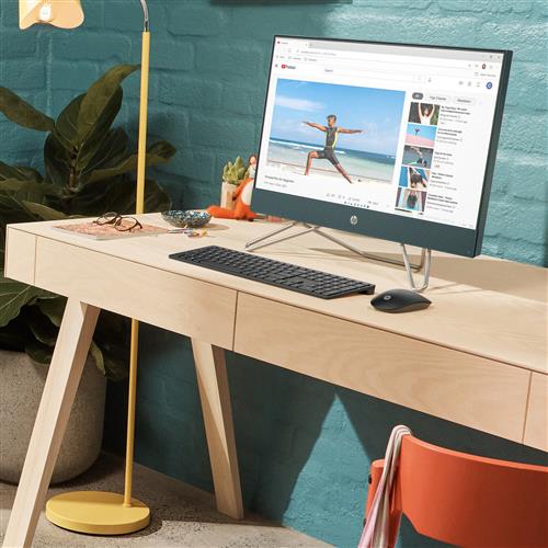 HP 24-cb1054nl Intel Core i3 i3-1215U 60,5 cm (23.8) 1920 x 1080 Pixel PC All-in-one 8 GB DDR4-SDRAM 512 GB SSD Windows 11 Home Wi-Fi 6 (802.11ax) Nero