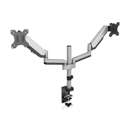 V7 DM1DTA-1E Supporti a parete per TV 81,3 cm (32) Scrivania Argento