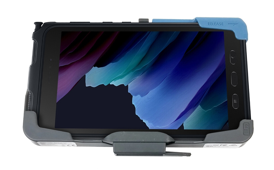 Gamber-Johnson 7160-1148-10 supporto per personal communication Supporto attivo Tablet/UMPC Nero, Blu