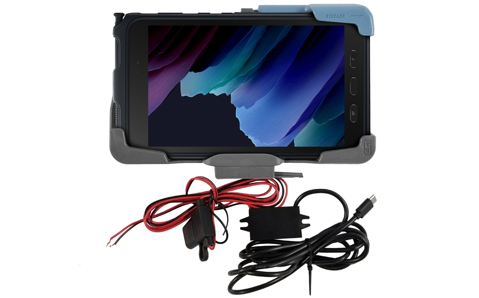 Gamber-Johnson 7160-1148-10 supporto per personal communication Supporto attivo Tablet/UMPC Nero, Blu