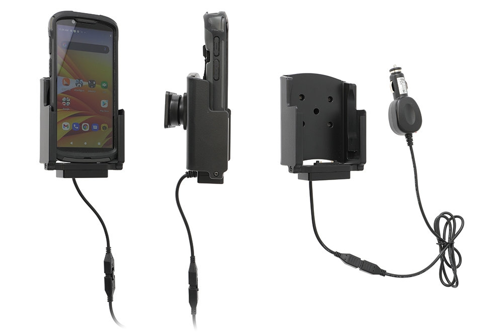 Zebra 3PTY-PCLIP-712348 supporto per personal communication Supporto attivo Computer portatile palmare Nero