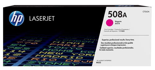 HP 508A Magenta Original LaserJet Toner Cartridge cartuccia toner 1 pz