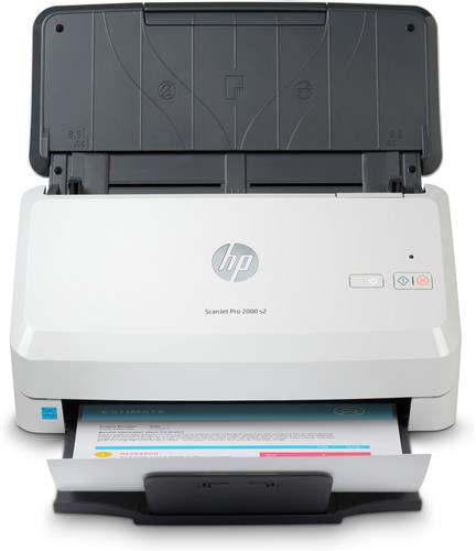 HP Scanjet Pro 2000 s2 Sheet-feed Scanner Scanner a foglio 600 x 600 DPI A4 Nero, Bianco