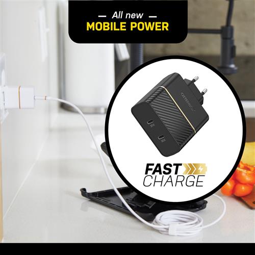 OTTERBOX EU WALL CHARGER 50W 1X USB-C 30W 1X USB-C 20W USB-PD
