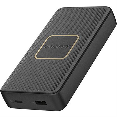 POWER BANK 15K MAH USB A AND C 18W USB-PD + WIRELESS 10W BLACK