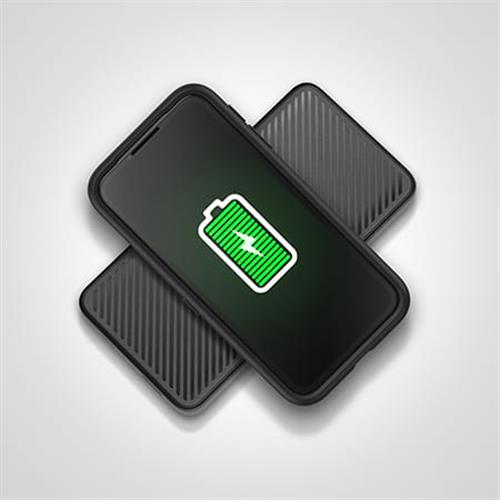 POWER BANK 15K MAH USB A AND C 18W USB-PD + WIRELESS 10W BLACK