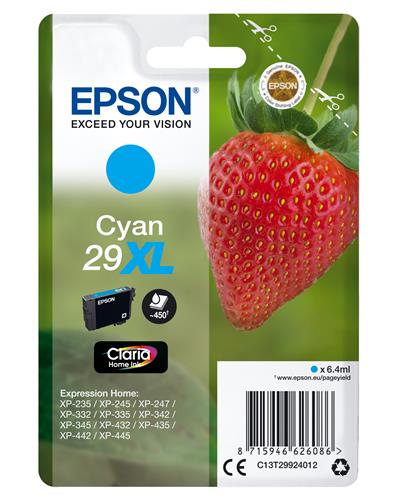 Epson Strawberry C13T29924012 cartuccia d'inchiostro 1 pz Originale Resa elevata (XL)