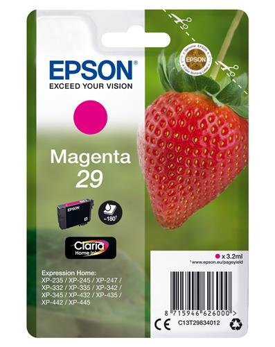 Epson Strawberry C13T29834012 cartuccia d'inchiostro 1 pz Originale Resa standard