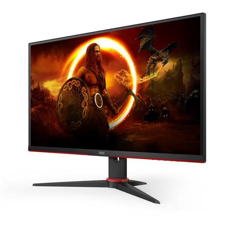 AOC 27G2SAE/BK Monitor PC 68,6 cm (27) 1920 x 1080 Pixel Full HD LED Nero, Rosso