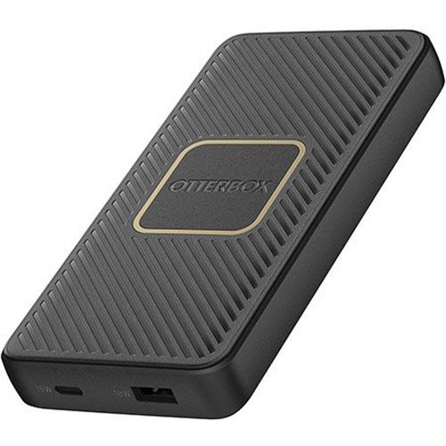 POWER BANK 10K MAH USB A AND C 18W USB-PD + WIRELESS 10W BLACK