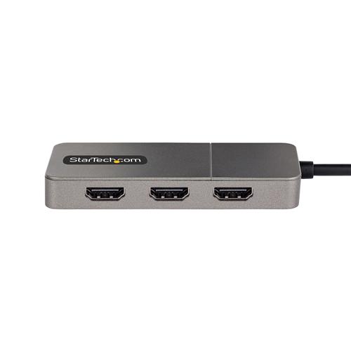 StarTech.com MST14CD123HD adattatore grafico USB 3840 x 2160 Pixel Grigio