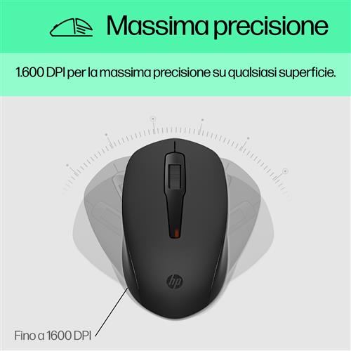 HP 150 Wired Mouse and Keyboard tastiera Mouse incluso USB Nero