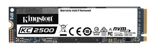 Kingston Technology KC2500 1 TB M.2 PCI Express 3.0 NVMe 3D TLC