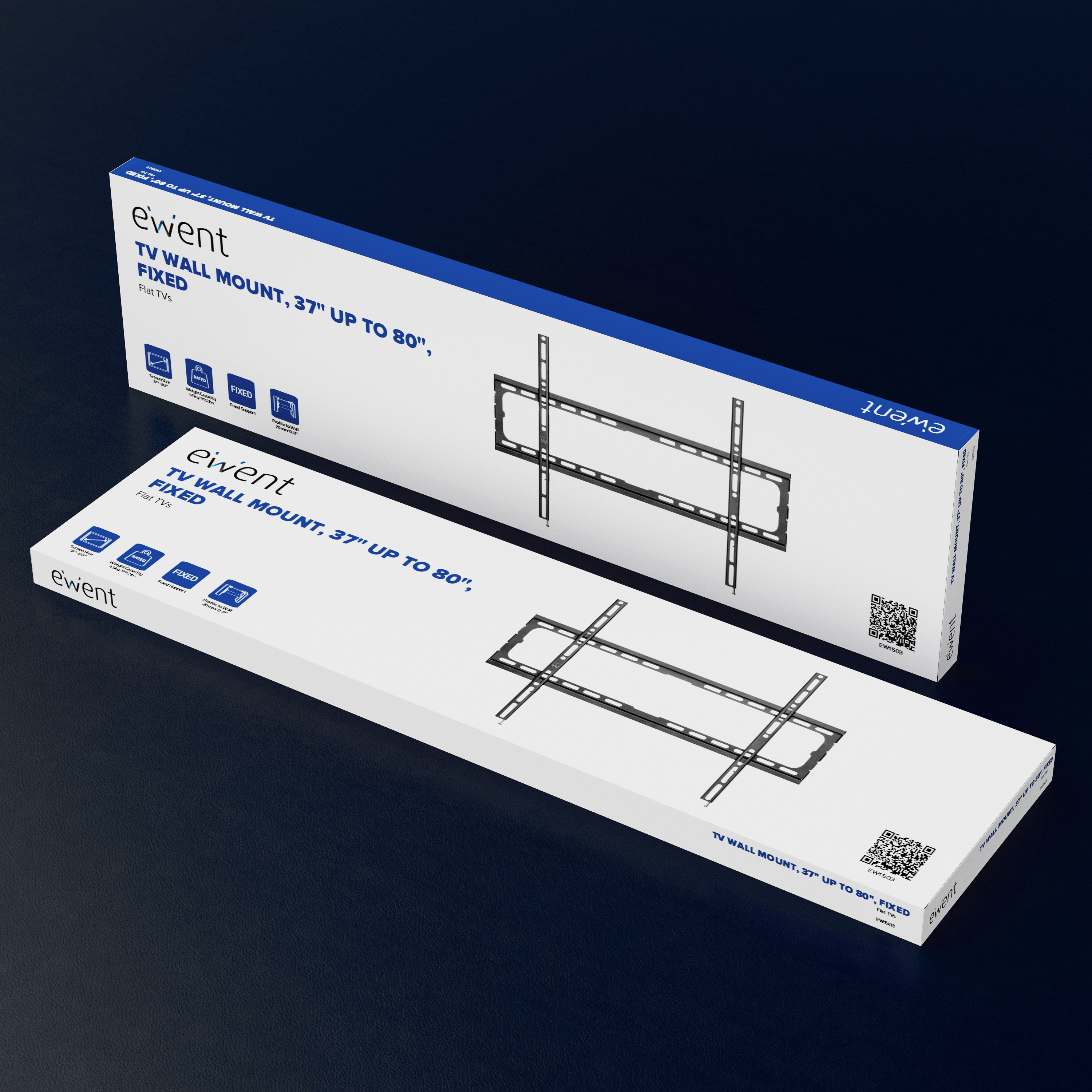 Ewent EW1503 Supporto TV a parete 2,03 m (80