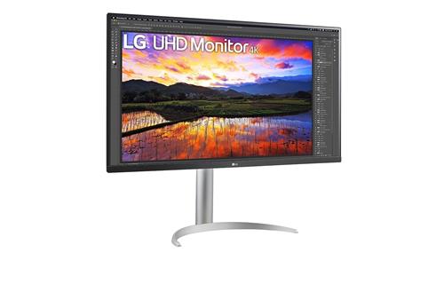 LG 32UP55NP-W Monitor PC 80 cm (31.5) 3840 x 2160 Pixel 4K Ultra HD Bianco
