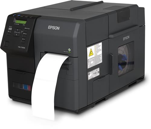 Epson ColorWorks C7500G stampante per etichette (CD) Ad inchiostro A colori 600 x 1200 DPI 300 mm/s Collegamento ethernet LAN