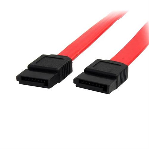 StarTech.com SATA18 cavo SATA 0,457 m SATA 7-pin Rosso