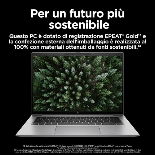HP ZBook Firefly G11 Wolf Pro Security Edition Intel Core Ultra 7 155H Workstation mobile 35,6 cm (14