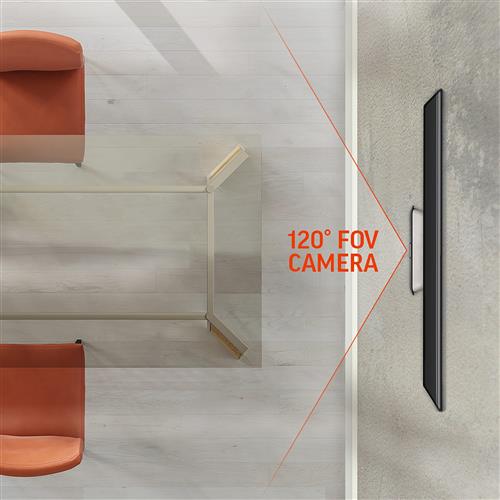 POLY Studio X30 All-In-One Video Bar No Radio or Power Cord TAA Nero, Grigio 3840 x 2160 Pixel 60 fps