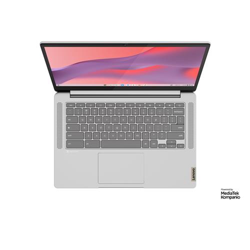 Lenovo IdeaPad Slim 3 Chrome 14M868 MediaTek Kompanio 520 Chromebook 35,6 cm (14) Full HD 4 GB LPDDR4x-SDRAM 64 GB eMMC Wi-Fi 6 (802.11ax) ChromeOS Grigio