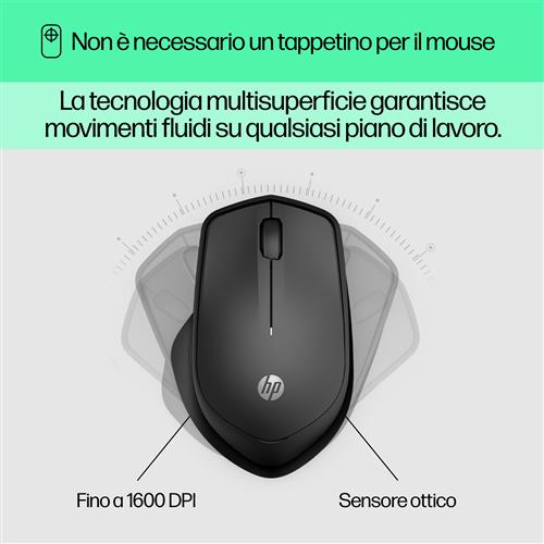 HP 280 Silent Wireless mouse Ufficio RF Wireless Ottico